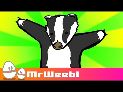 Badger Badger Badger — the Weebl's Stuff original Flash animation, 2003
